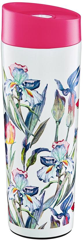 Termostass Ambition Iris, 0.340 l, sinine v./valge v./roheline v.