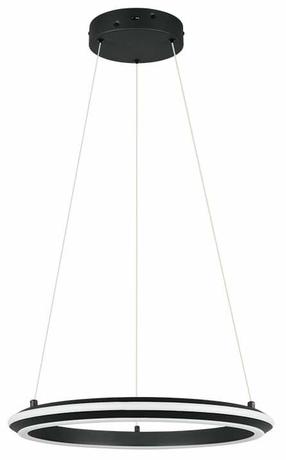 Šviestuvas lubų Trio Amador, LED, 2300 - 4000 °K, 1 x 34 W, balta sp./juoda sp. / juoda sp.