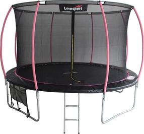 Батут Lean Sport 10654, 487 см, с защитной сеткой, с лестницей