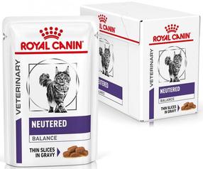Šlapias kačių maistas Royal Canin Neutered Balance, 0.085 kg x 12 vnt.
