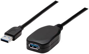 Vads Manhattan Super-Speed USB USB 3.0 A female, USB 3.0 A male, 5 m