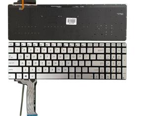 Sülearvutite klaviatuurid Asus KB313556, EN, hõbe v.