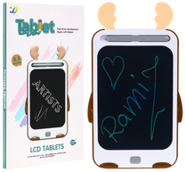 Piešimo lenta su LCD ekranu Tablet, 23.5 cm, balta sp., 2 vnt.