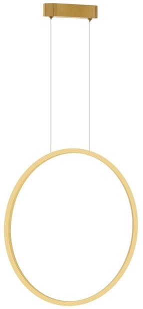 Šviestuvas kabinamas Milagro Saturno ML8855, LED, 4000 °K, balta sp. / aukso sp.