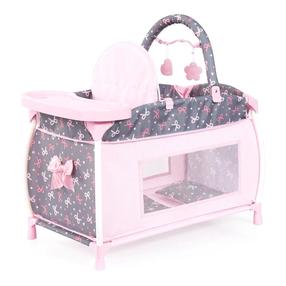 Кукольная кровать Bayer Cosy 62804AA, розовый цв./серый цв.