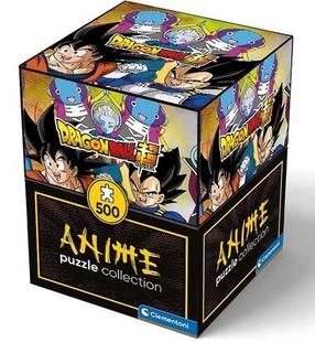 Dėlionė Clementoni Anime Dragon Ball 35135, 36 cm x 49 cm, 500 vnt., įvairių spalvų