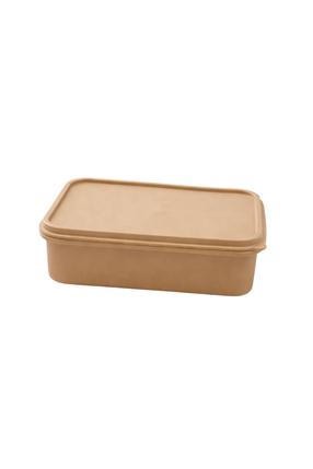 Konteiners pārtikai Hermia BU0042, 0.75 l, 19 cm x 13 cm, pelēka krās.