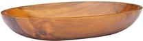 Vonios praustuvas VLX Solid Teak Wood, mediena, 60 cm x 40 cm x 10 cm, ruda sp.