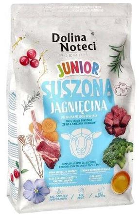 Sausā suņu barība Dolina Noteci Premium Junior, jēra gaļa/liellopa gaļa/cūkgaļa, 4 kg
