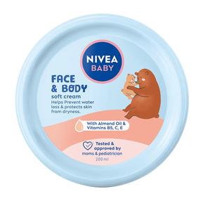 Kremas kūdikiui Nivea Baby Soft, 200 ml
