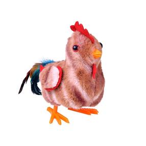 Žaislinis gyvūnas, višta Cute Plush Pet ZA6018, 16 cm, ruda sp.