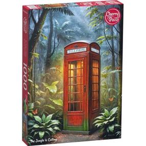 Pusle CherryPazzi The Jungle Is Calling, 70 cm x 50 cm, 1000 tk, mitmevärviline