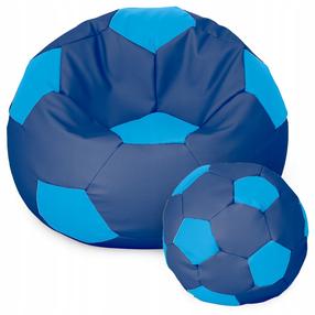 Sėdmaišių rinkinys Ball XXXXL, mėlyna sp./tamsiai mėlyna sp.