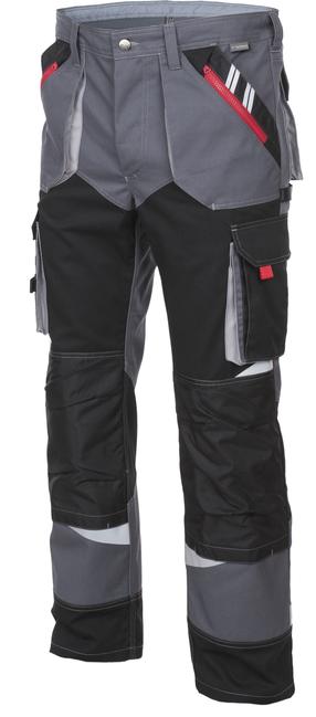Bikses Sara Workwear Expert 10537, melna krās./pelēka krās., XXL izmērs