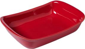 Cepšanas forma Pyrex, sarkana krās., 33 cm x 23 cm