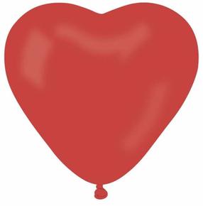 Наборы воздушных шаров фигурные Gemar Heart, красный цв., 100 шт.