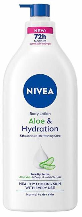 Kūno losjonas Nivea Aloe Hydration, 400 ml