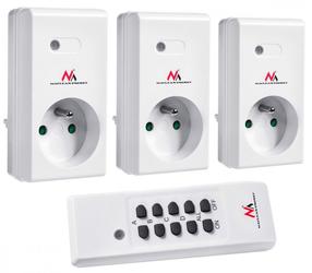 Adapteris Maclean MCE153, 3 vnt., balta sp.