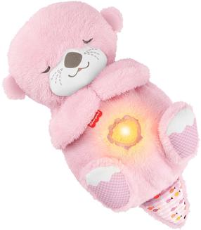 Projektorius - migdukas kūdikiams Fisher Price Soothe N Snuggler Otter, rožinė sp.