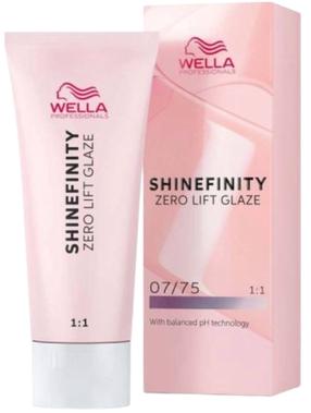 Juuksevärv Wella Professionals Shinefinity, raspberry late v., 07/75, 60 ml