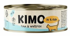 Kassi märgtoit Kimo, kalaliha/riis/tuunikala, 0.070 kg, 24 tk