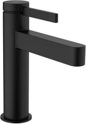 Смеситель для раковины Hansgrohe Finoris 110 CoolStart, черный цв.