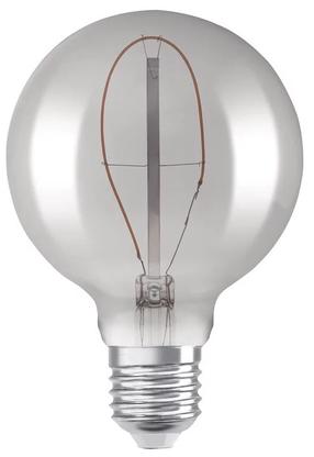 Lemputė Osram Vintage 1906 LED, G95, 1800 °K, E27, 3.4 W, 100 lm