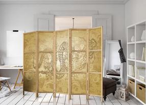 Širma Artgeist Pertvara - Style: Dragon II Paravent_Sj0034, įvairių spalvų, 225 cm x 172 cm