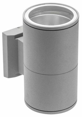 Sieninis lauko šviestuvas GTV Baleo, 40W, E27, IP54, pilka sp., 6.5 cm x 12 cm