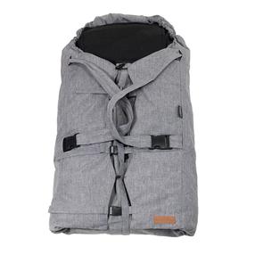 Plonas miegmaišis kūdikiui BabyTrold 4in1 Mini Combi, pilka sp., 75 cm x 29 cm