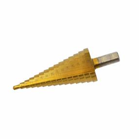 Pakopinis grąžtas AWTools AW40982, metalas/plienui/plastikas, hss-tin, trikampis, 4-22 mm x 5.2 cm