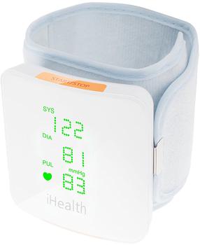 Apakšdelma asinsspiediena mērītājs iHealth View BP7S, balta krās.