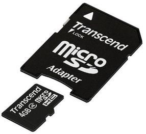 Atmiņas karte Transcend, 4 GB, 19 Mb/s - 5 Mb/s