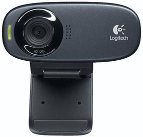 Internetinė kamera Logitech C310, juoda sp., CMOS