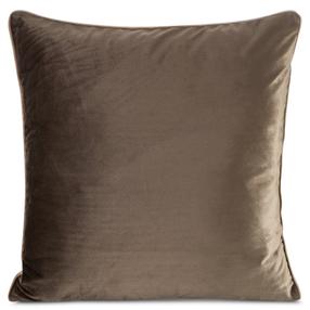 Dekoratyvinės pagalvėlės užvalkalas Gaja, tamsiai ruda, 45 cm x 45 cm