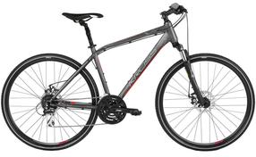 Velosipēds rallijkross Kross Evado 4.0, 28 ", L rāmis, sarkana krās./pelēka krās.