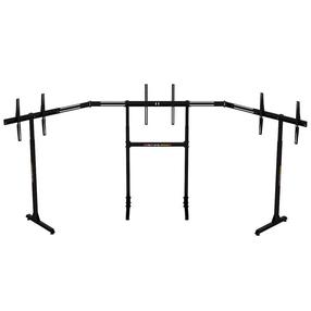 Žaidimų vairas Next Level Racing Free Standing Triple Monitor Stand, juoda
