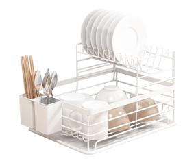 Indų džiovykla Elitehoff E-8078, 43 cm x 32 cm x 27 cm, plastikas/metalas, balta sp.