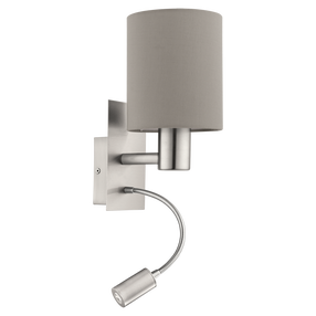 Šviestuvas sieninis Eglo Pasteri 96478, E27, 2 x 40 W