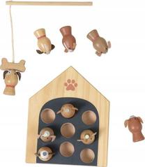 Magnetinis žaidimas, šuo Lean Toys, ruda sp.