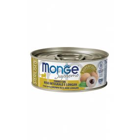Mitrā kaķu barība Monge Supreme MN07863, rīsi/tunzivis, 0.080 kg