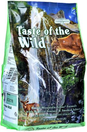 Sausas kačių maistas Taste of the Wild Rocky Mountain, žuvis/žvėriena, 2 kg