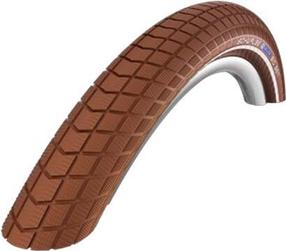 Dviračio padanga Schwalbe Little Big Ben 11100565, guma, ruda sp., 28", 1.5"
