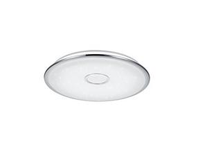Šviestuvas lubų Trio Osaka 678710006, LED, 3000 °K, 1 x 100 W, balta sp. / chromo sp., 65 x 65 cm
