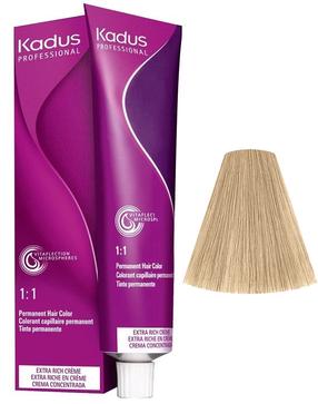 Plaukų dažai Kadus Professional Permanent Color, very light blond ash brown sp., 9/17, 60 ml