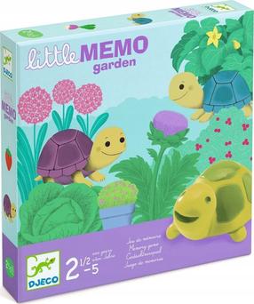 Galda spēles Djeco Little Memo Garden, daudzkrāsaina