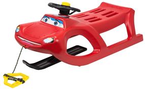 Rogės su vairu Prosperplast Zigi-Zet, raudona sp., 91.3 cm x 44.9 cm