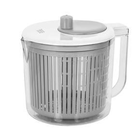 Salātu žāvētājs Teesa TSA0200, 21.5 cm, 2.5 l, balta krās./pelēka krās.