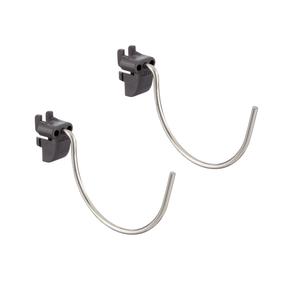 Konks Elfa, 2.1 cm x 12.2 cm, hall v., 2 tk