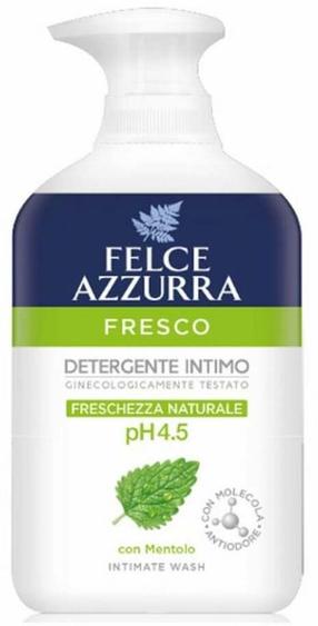 Intymios higienos prausiklis Felce Azzurra Fresco, 250 ml